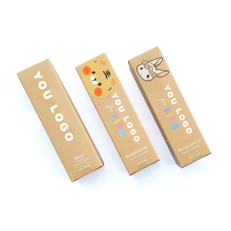 불소 화합물은 12년 세를 위해 50ML 하얀 유기적 아동들의 치약을 자유롭게 합니다