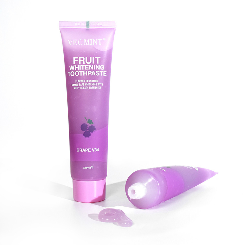 VEC MINT 100ml 과일 맛 치아 백개 기본 청소 구강 관리 신선한 치약