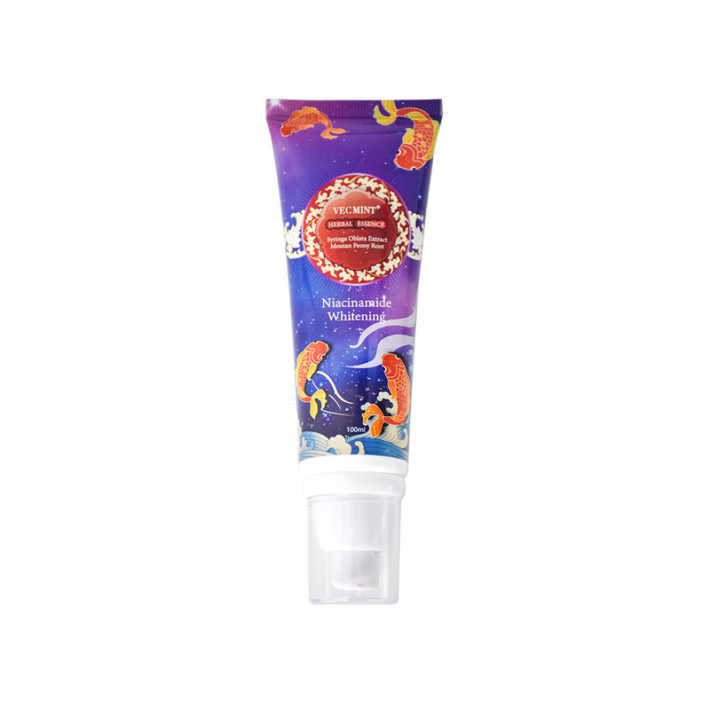 VECMINT HERBAL ESSENCE 니아시나마이드 백제 치약 100g 건강한 치아를 위한 치약