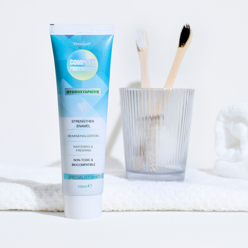 DENTIFRESH 100g Hydroxyapatite 치약 민트 맛 치약 성인용 맞춤 로고 치약