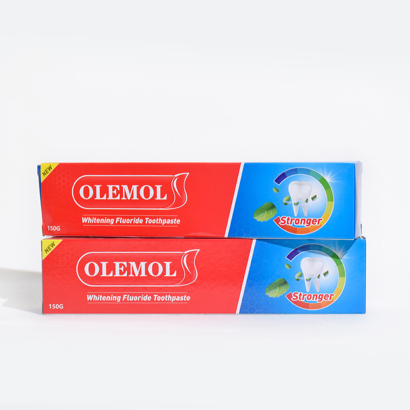 새로운 Olemol 150g 허브 치약 - 더 강한 치아와 건강한 치아를 위해 자연 허브로 영양