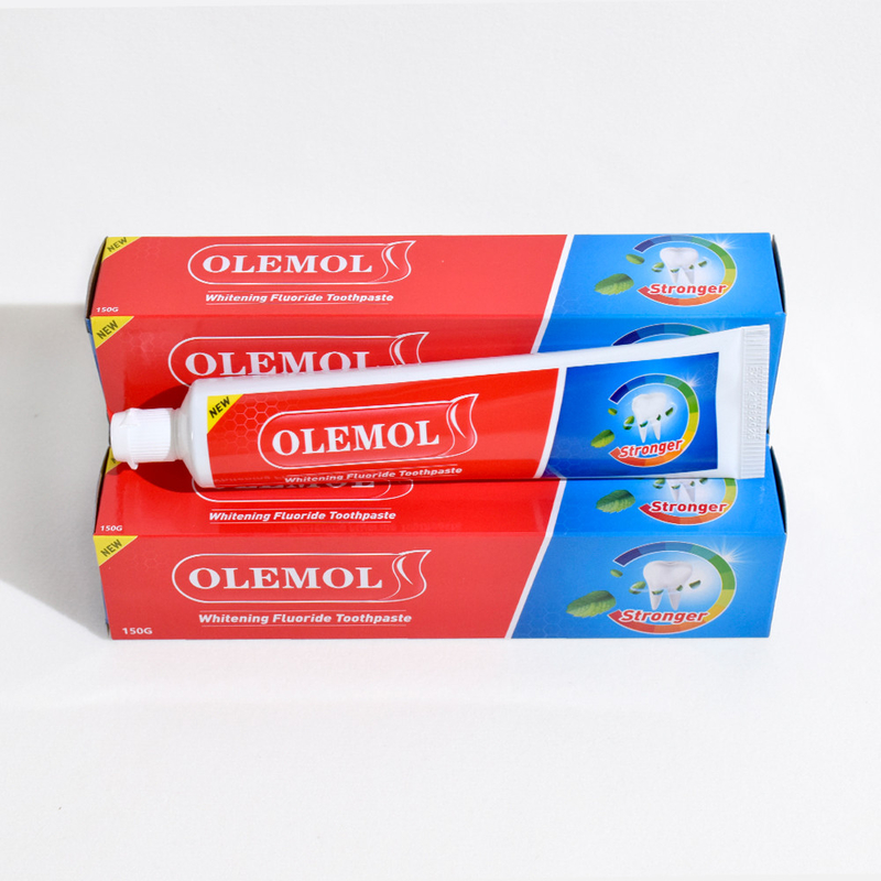 새로운 Olemol 150g 허브 치약 - 더 강한 치아와 건강한 치아를 위해 자연 허브로 영양