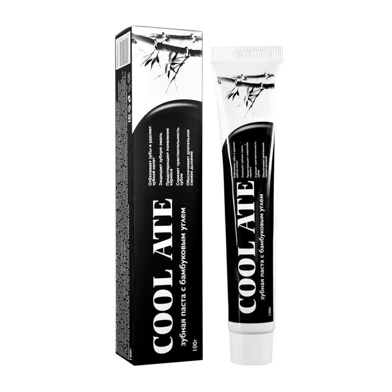 COOL ATE 치약 - 치아를 하얀 채우고 호흡을 신선하게 합니다.