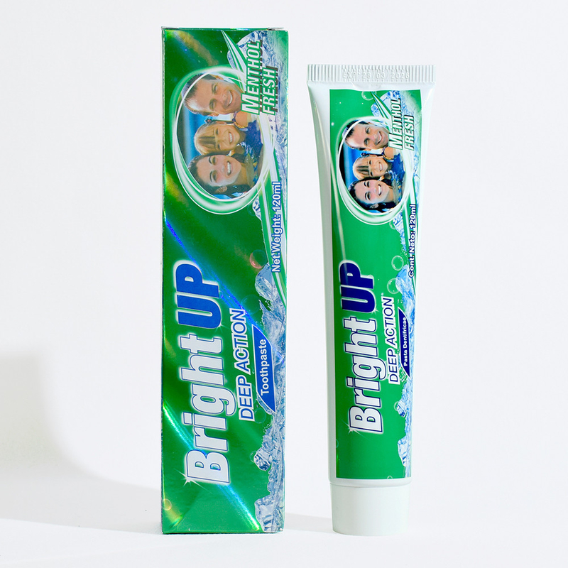 밝게 Deep Action Menthol 신선한 치약 120ml - 즉각적인 냉각 감각을 경험