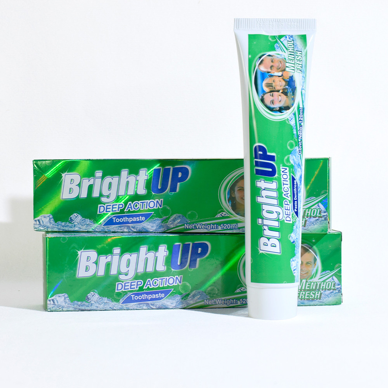 밝게 Deep Action Menthol 신선한 치약 120ml - 즉각적인 냉각 감각을 경험
