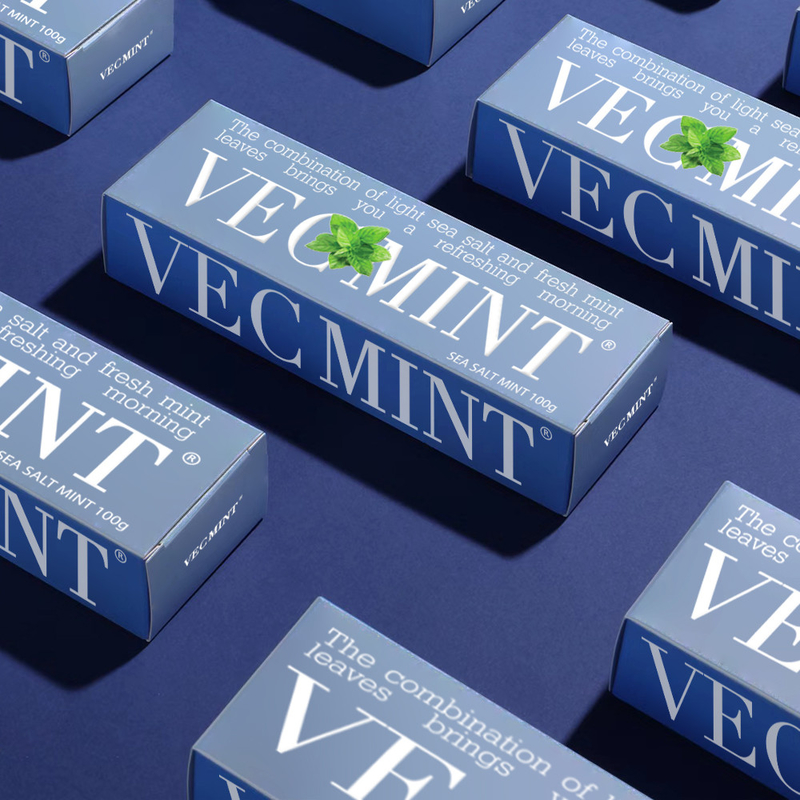 VECMINT 바다 소금 & 신선한 민트 치약 - 당신의 입을 떠나 신선한 100g 도매 공장