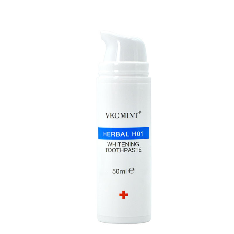 뜨거운 판매 VECMINT 허브 H03 치아 수리 치약 - 50ml, 매일 치아 유지 관리에 이상적입니다