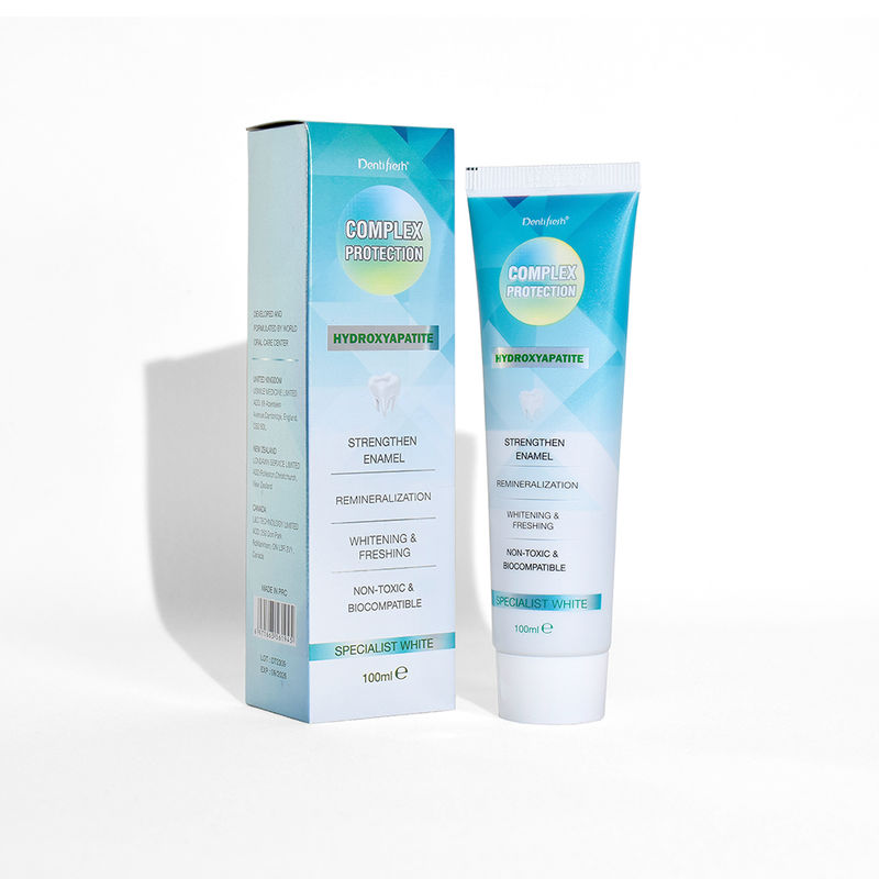 온건한 백화 효과 치아 백화 치약과 치아 칫솔 하루에 두 번 및 나트륨 피타트 성분